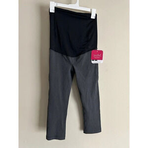 Over Belly Active Capri Maternity Pants - Isabel Maternity by Ingrid & Isabel S